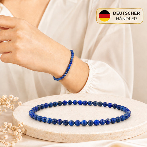 Lapis lazuli gemstone - lapis, bracelet
