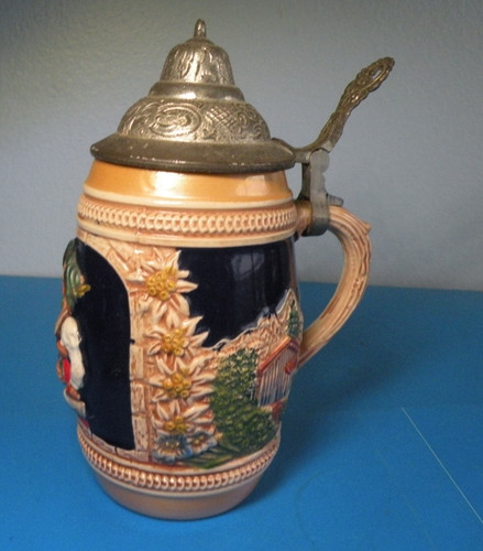 Vintage german lidded - vintage, beer